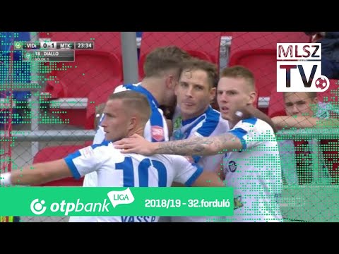 Ulysse Diallo gólja a MOL Vidi FC – MTK Budapest mérkőzésen