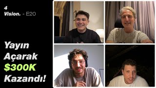 Canlı Yayın ile $300K Kazandılar, Black Mirror Gerçek Oldu! | 4Vision EP. 20