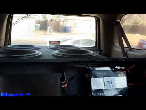 The New Soundstream TXP118000D Xtreme Fullbridge Amp Pushing 4 15's with woofer excursion (Update)