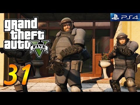 GTA 5 PS4 Gameplay Walkthrough Part 31 (First Person)