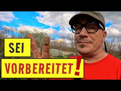 Garten im Mai: Beete umgraben, Wasser im Garten, Werkstatt und Hühner