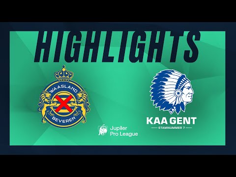 Waasland-Beveren - KAA Gent moments forts