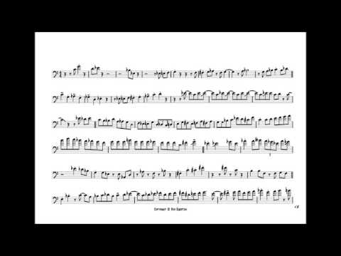 Andy Martin 'High Maintenance' Trombone Solo Transcription