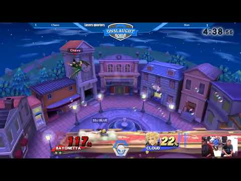 Onslaught 107 - Loser's Quarters: FP | Chavo (Bayonetta) vs Xion (Cloud)