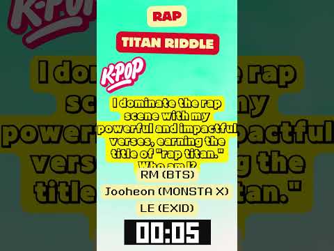 K-Pop Idol Challenge: Can You Guess the Member? No.43