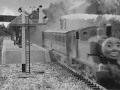 Thomas The Tank Engine Theme Song In Black White