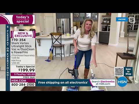 HSN | Shark Cleaning Solutions - All On Free Shipping 02.19.2022 - 06 AM