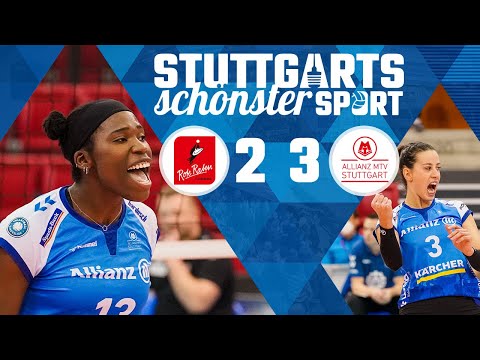 Allianz MTV Stuttgart mit Achterbahnsieg.