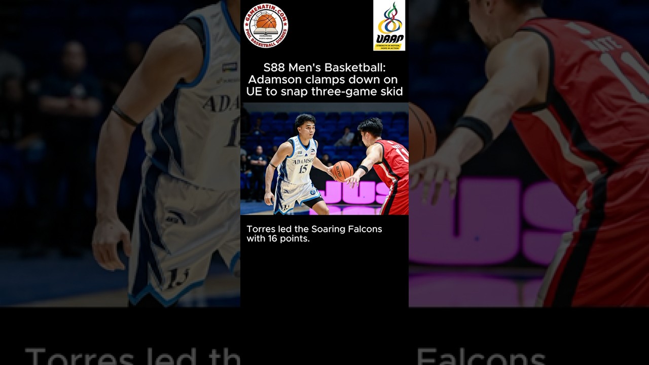 UAAP Men's Basketball: Adamson turns back UE
