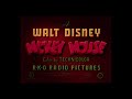 Mickey Mouse Mickey Down Under 1948 Original RKO Titles