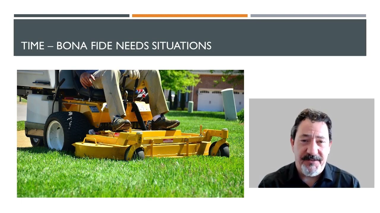 Fiscal Law 3  - Time