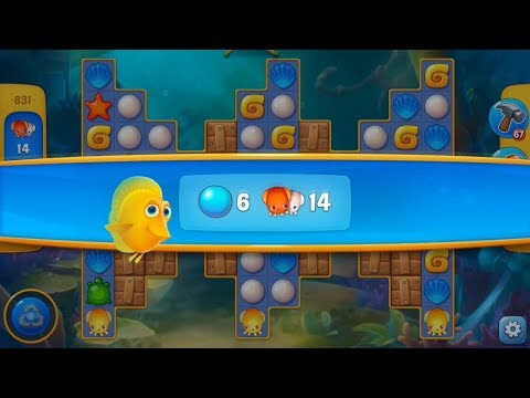 Fishdom. Level 831
