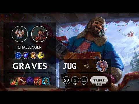 Graves Jungle vs Lillia - EUW Challenger Patch 10.20