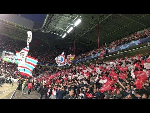 Sfeer bij opkomst PSV-Tottenham Hotspur : 24/10/2018