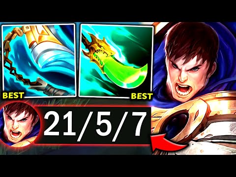 GAREN TOP IS VERY BROKEN IN THIS CURRENT STATE (S+ TIER) - 2025 Garen TOP Gameplay Guide
