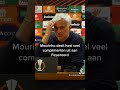 ? Mourinho complimenteus over Feyenoord #mourinho #asroma #feyenoord #europaleague