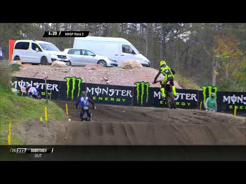 Gajser battle with Seewer - MXGP Race 2 - MXGP of Trentino 2020