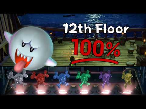 Luigi’s Mansion 3 – 12th Floor Boo & All Gem Locations
