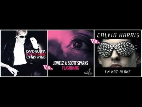 David Guetta vs Calvin Harris vs Jewelz & Scott Sparks - Flashbang is Gone Alone (Dj Sunset Mashup)