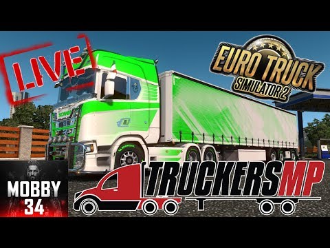 PRIMO VIAGGIO CON CAMION E RIMORCHIO PERSONALIZZATI - 1.32 - Euro Truck Simulator 2 w/Stickier__