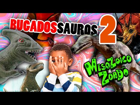 O SHOW DOS "BUGADOSSAUROS" PARTE 2 (COMPILADO) - Mesozoico Zoado