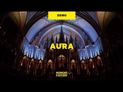 AURA | A luminous experience in the heart of Montreal's Notre-Dame Basilica