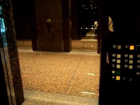 Otis fierce-speed elevators at 1700 Pacific Avenue Tower