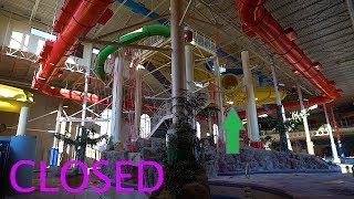 Indoor Abandoned Water park - Waterslide Graveyard!