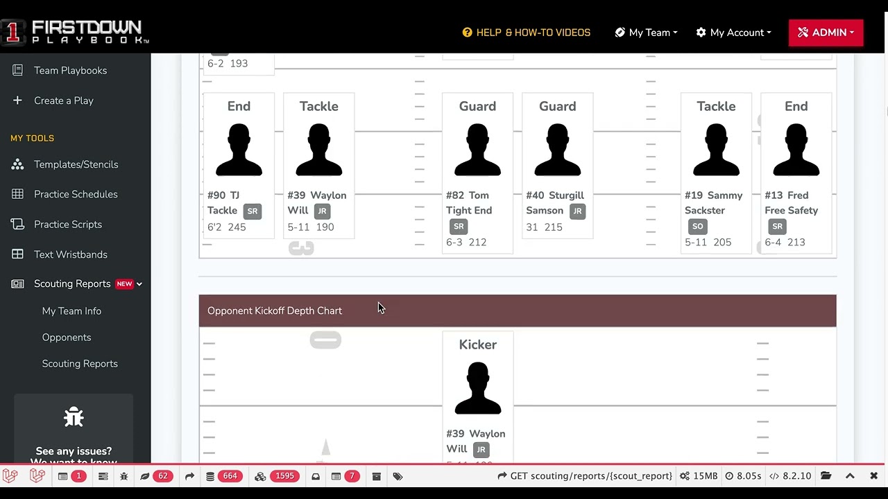 FirstDown PlayBook Scouting Report Launch