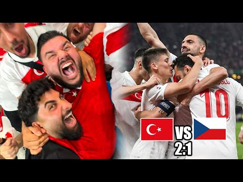 WIR SIND WEITER 🇹🇷 | Türkei 2:1 Tschechien LIVE aus dem STADION
