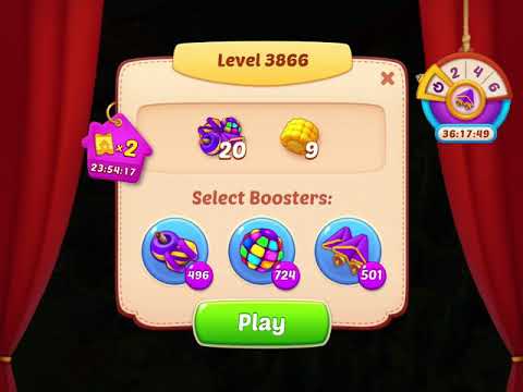 Homescapes Level 3866 With No Boosters