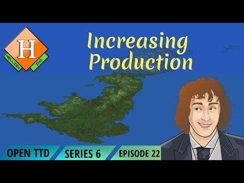 Increasing Production - 🚂 OpenTTD 🚄 UK Quad Challange Lets Play S6 E22