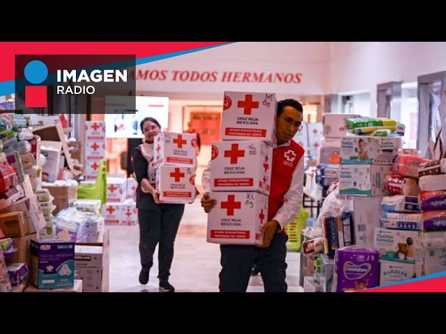Cruz Roja solicita más donativos para damnificados en Acapulco