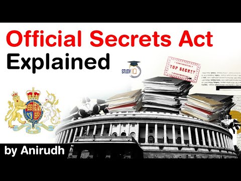 Official Secrets Act explained - Delhi Journalist Spying Case and its connection with China #UPSC