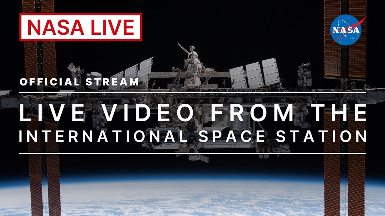 Live webcam view of ISS Earth View Live