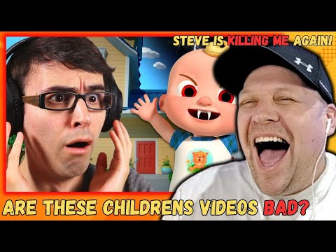 IM DEAD! | STEVE TERREBERRY | Nursery Rhymes in Reverse... EVIL Messages Hidden Within! [ Reaction ]