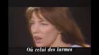 ジュリー・ドレフュスからのー　Jane Birkin _Quoi  [Lyrics]