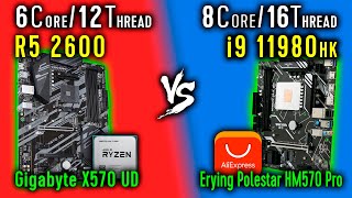 Ryzen 5 2600 vs i9 11980hk Test in Total War Three Kingdoms