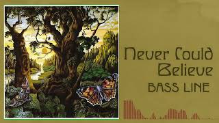 The Damned - Never Could Believe (Bass Line)