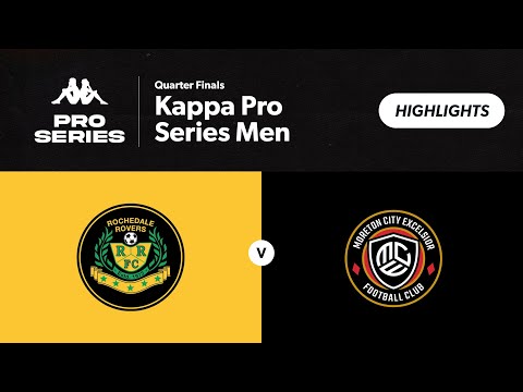 Kappa Pro Series Men Quarter Finals - Rochedale Rovers vs. Moreton City Excelsior Highlights