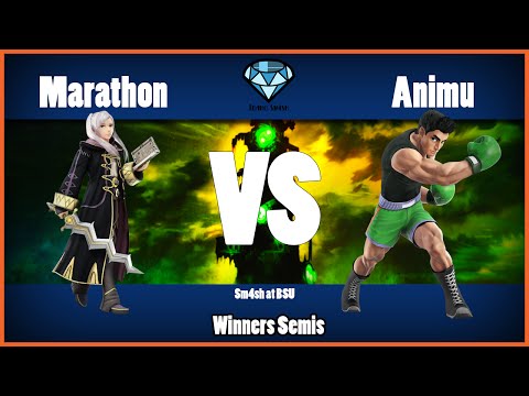 Sm4sh at BSU 4: Marathon (Robin) vs. Animu (Little Mac)  - Winners Semis