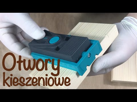 21. Łączenie desek cz. 2 - otwory kieszeniowe / Pocket holes - Wolfcraft