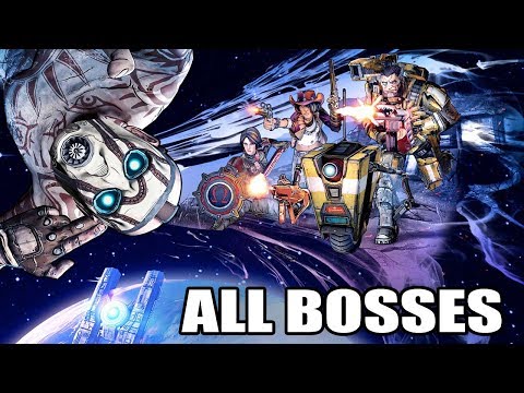 Borderlands: The Pre-Sequel - All Bosses (With Cutscenes) 1080p60 PC HD