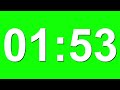 2 Minute Countdown Timer Animation on Green Screen - No Copyright,  Stock Video Animations