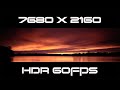 Purple Sunset Super Ultrawide 32 9 8K HDR 60fps