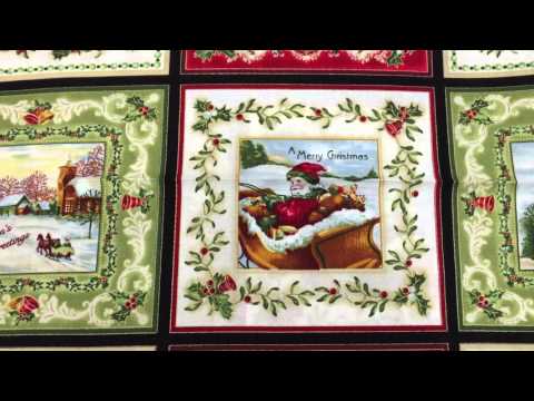 Quilt Market 2015 - Jennifer Chiaverini's Christmas Bells Fabric