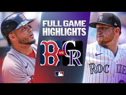 MLB 보스턴 6-8 콜로라도 하이라이트