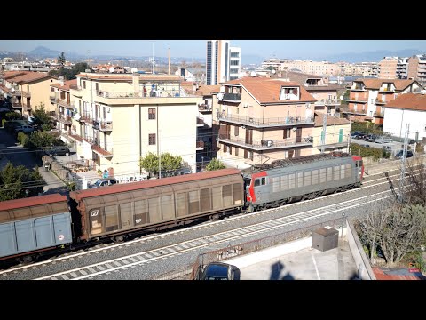 [8K] E.652 MIR ZINCATA con CARRI chiusi a Monterotondo
