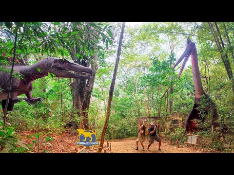 TERRA DOS DINOS, Miguel Pereira, rua torta, dinossauro, Jurassic park, vale dos dinossauros, dino