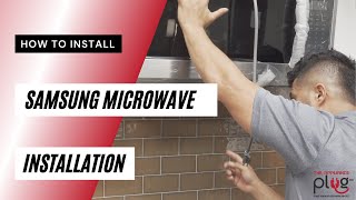 How to Install an Over-the-Range Samsung Microwave